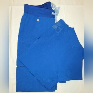 Figs Scrub Set Royal Blue